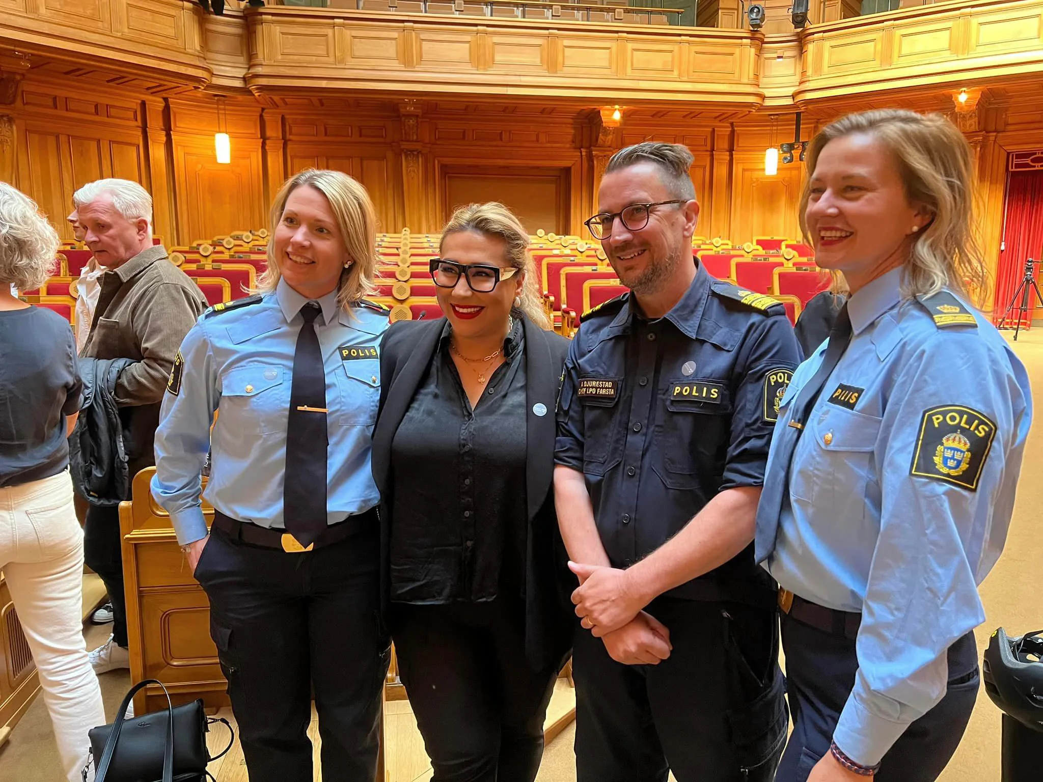 Filmvisning i Sveriges Riksdag
